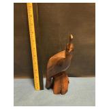 Mahogany Handcarved bird