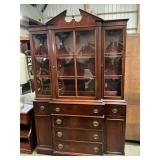 Mahogany China Cabinet w/ keys