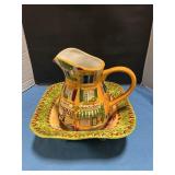 Pitcher & bowl