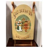 Vintage  wooden sleigh 25"x11"