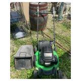 OHC push mower w/ bag