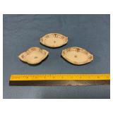 Nippon Porcelain hand-painted salt cellars