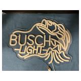 Busch light Neon Sign 14" x 10" NEW