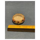 Nippon Porcelain hand-painted footed  bowl