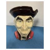 Royal Copley man wall pocket plante
