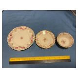 Limoges Decorative bowl & plates
