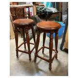 Wood stools 30" T