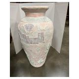 Southwestern pottery vase 26" tall