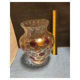 Glass Ginger Style vase