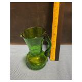 Hand-blown glass vase