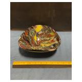 Murano Tutti Frutti Art glass bowl