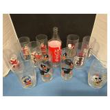 Coca-Cola ,Hobby Lobby, Daffy & Mickey Glasses