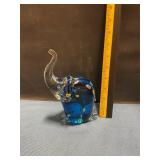 Hand blown glass Elephant