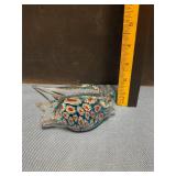 Hand blown glass fish