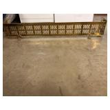 Antique BrassFireplace Fender 53ï¿½ long