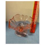 Carnival glass bowl
