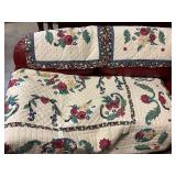 Quilt with 2 pillow shams 86ï¿½x86ï¿½