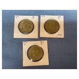 1976, 1976-D  & 1978-D Ike Dollars