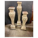 3Candle Holders 37ï¿½,23ï¿½ & 19ï¿½