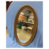 Oval Hanging Wall Mirror 36ï¿½x20ï¿½
