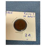 1865  Indian Head Cent