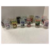 KY Derby glasses assorted dates