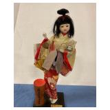 Japanese doll  figurine 12ï¿½ tall