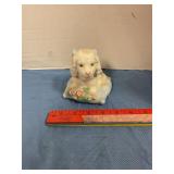 Wind up dog music box