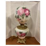 Victorian parlor lamp Gone with the wind style