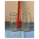 1/2 Pint Milk bottles from Beloit, Ohio
