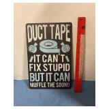 Metal sign 8ï¿½ x 12ï¿½