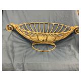 Wrought Iron table basket 24ï¿½wide