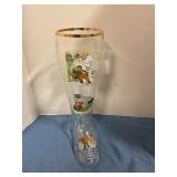 Vintage Bierstiefel beer glass 13ï¿½T