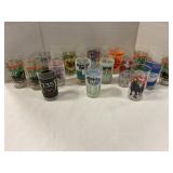 KY Derby Glasses assorted dates