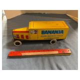 Vintage Banana advertising truck
