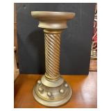 Twisted spiral candle holder 16ï¿½ tall