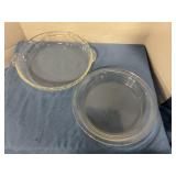 2 Pyrex Pie Plates
