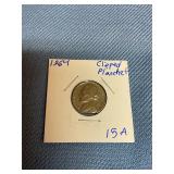 1964 Jefferson Nickel w/ clipped  Planchet