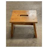 Wood step stool 13ï¿½ T