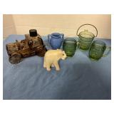 Vintage glass collectibles