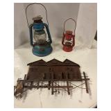1 Dietz lantern no.1/1made in Japan/metal yard art