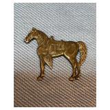 Sterling Silver Horse Pin
