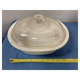 Corning baking dish with glass lid 2.5 liter