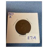 1927-M US Philippines 1 Centavo