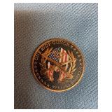 Colorized 1 oz. ï¿½Melon Labeï¿½ Copper Round