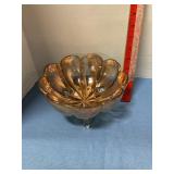 Vintage Jeanette glass bowl