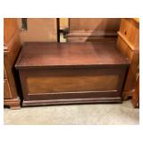 Wooden Blanket storage
