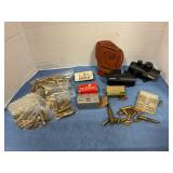Scopes, holster & assorted ammo