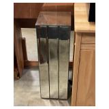 Beveled mirror pedestal 30ï¿½ tall