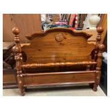 Full/ queen wood bed frame